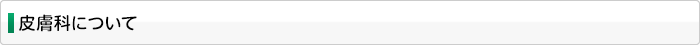 皮膚科について